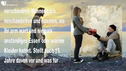 Ich kleide euch in Meine Demut & Ihr werdet genug Öl haben ❤️ Liebesbrief von Jesus