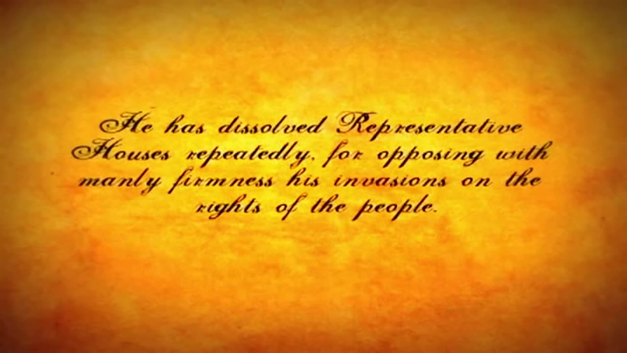 The Declaration of Independence read by Max McLean