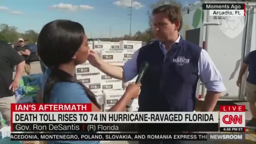 CNN Reporter Gets Taken To School By Governor Ron DeSantis