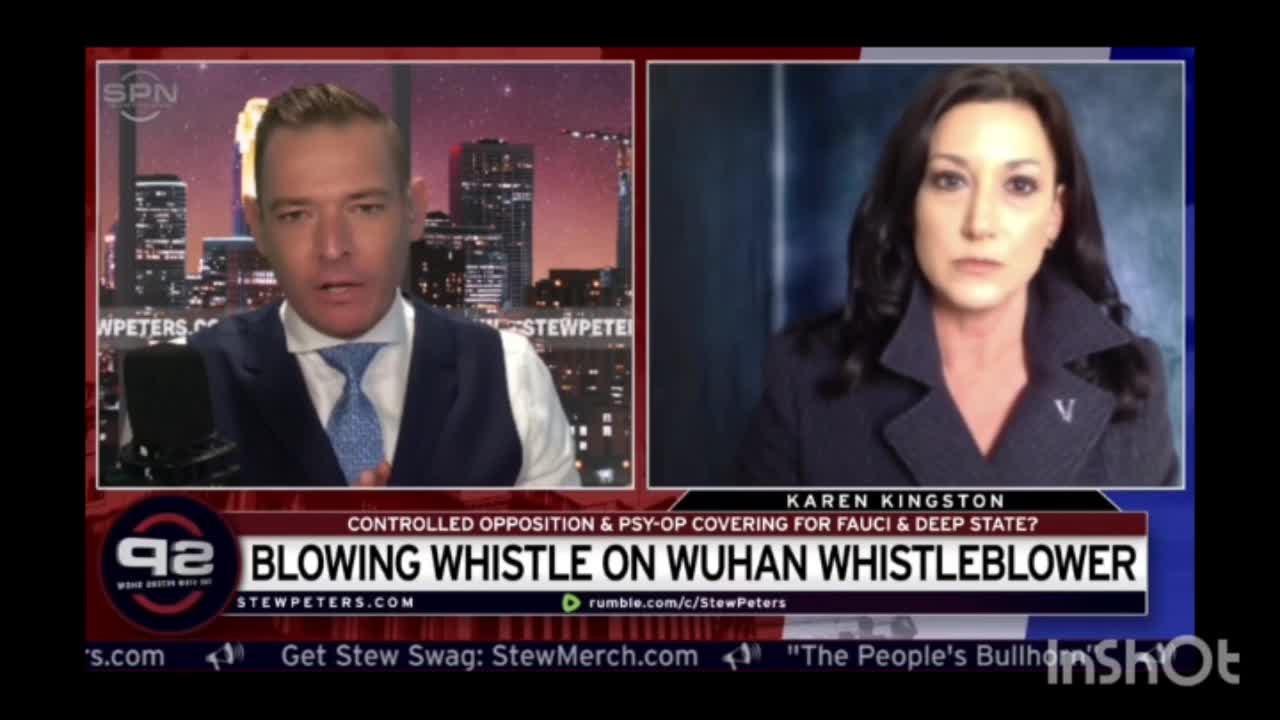 Blowing Whistle On Wuhan Whistleblower Controlled Opposition PsyOP Covering For Fauci & Deep State