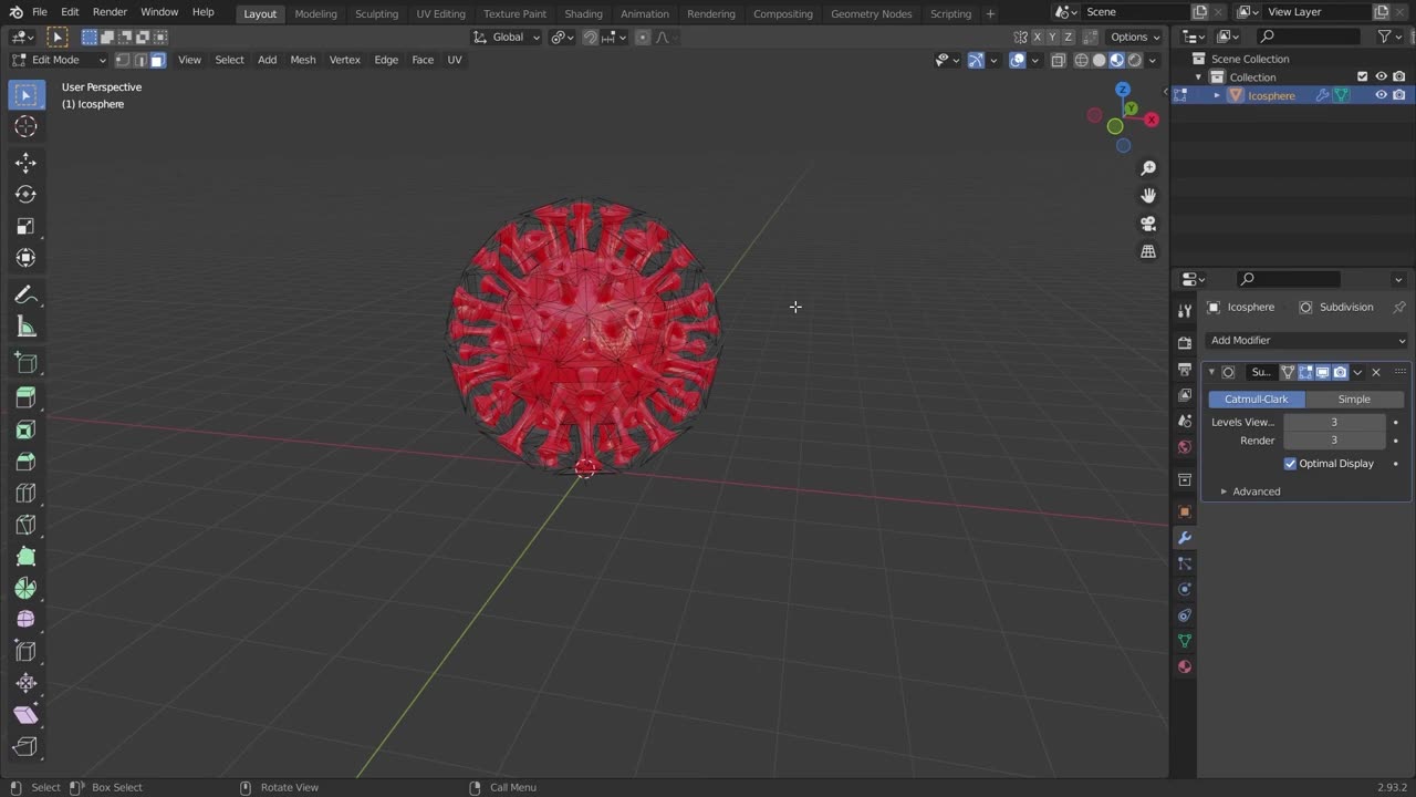 Episode 2- Complete Selection Sortcuts_ Extrude _ Insert Face_ Modling Examples