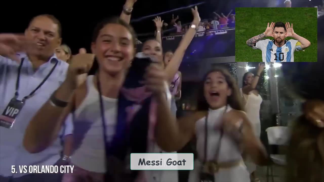 Goal's & Assist's The Goat Messi With Inter Miami