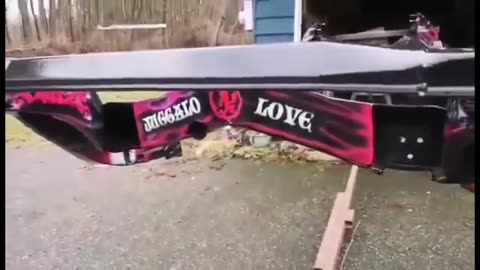 Juggalo car frame