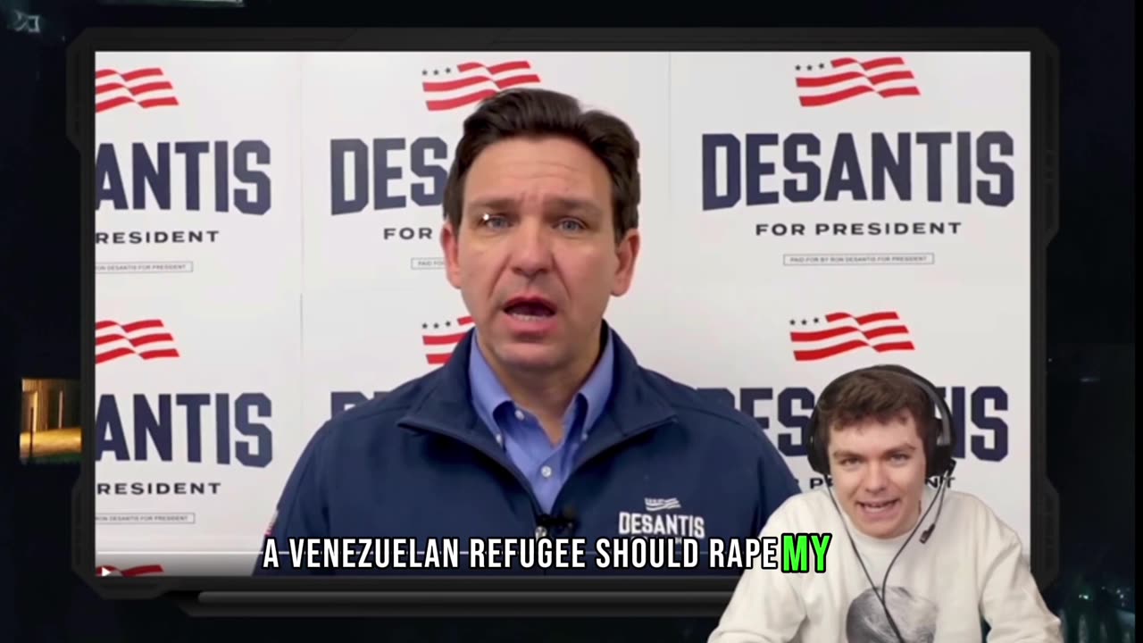 Nick Fuentes: who cares if DeSantis beat the left?