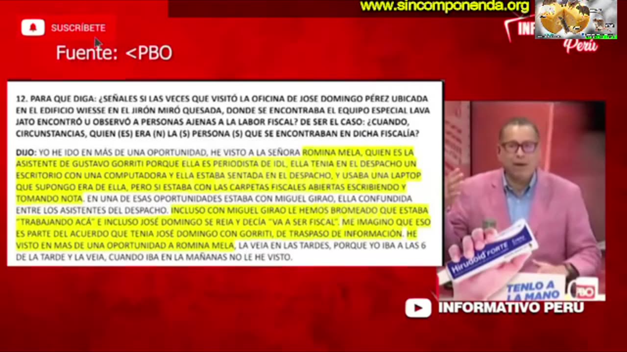 ROMINA MELA, ASISTENTE DE IDL, DEBE SER INVESTIGADA. LA PREGUNTA ES ¿POR QUIÉN?