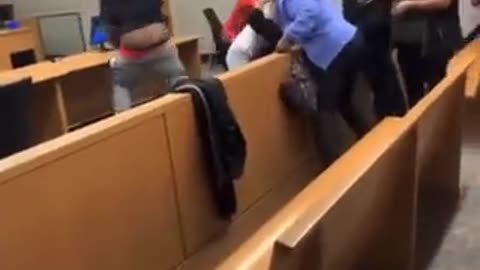 Huge fight in Family Court