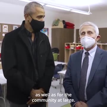 Modern-day Josef Mengele, Dr. Fauci, and Human Garbage Obama are...