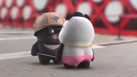 【Bamboo Panda ❤️】Bamboo's Pant SOS PART I _ Chinese Short Animation _ 熊猫班卜 #panda #cute #animation