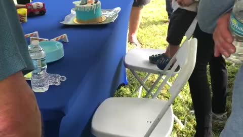 Cake time! Happy bday Roman!