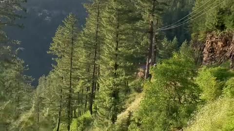 Nathia Gali mountains in pakistan