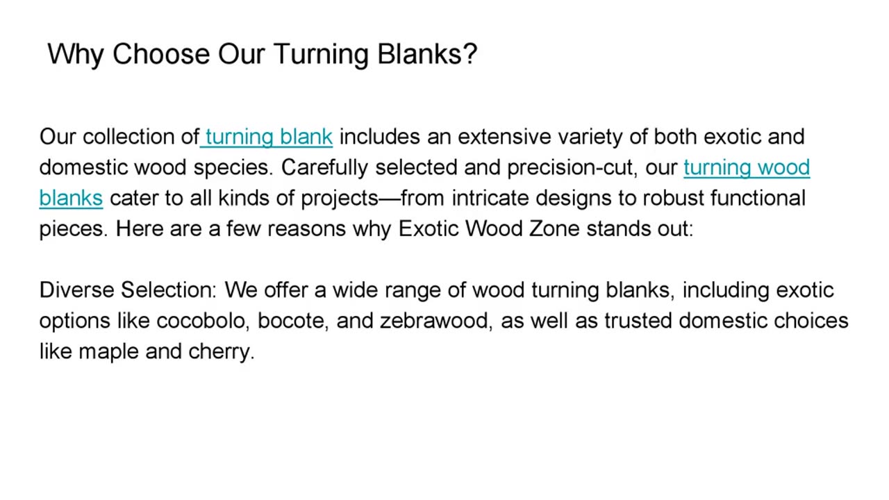 Explore Premium Wood Turning Blanks at Exotic Wood Zone