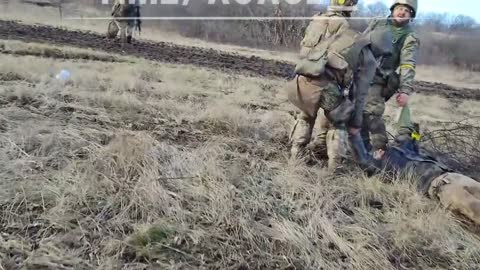 Ukraine soldiers in an ambush Bakhmut