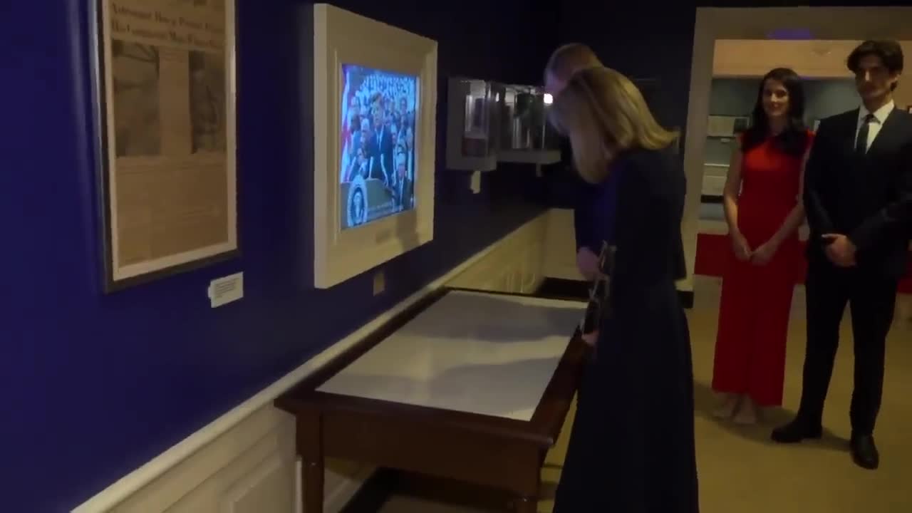 William Visits John F. Kennedy Presidential Library and Museum in Boston