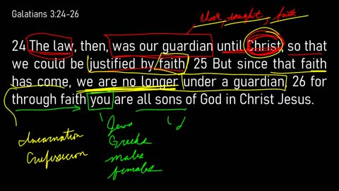 Galatians 3:19-29 // Children of Abraham Through Christ