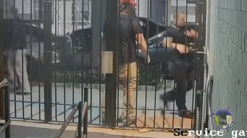 Security Camera Catches Antifa Ambush
