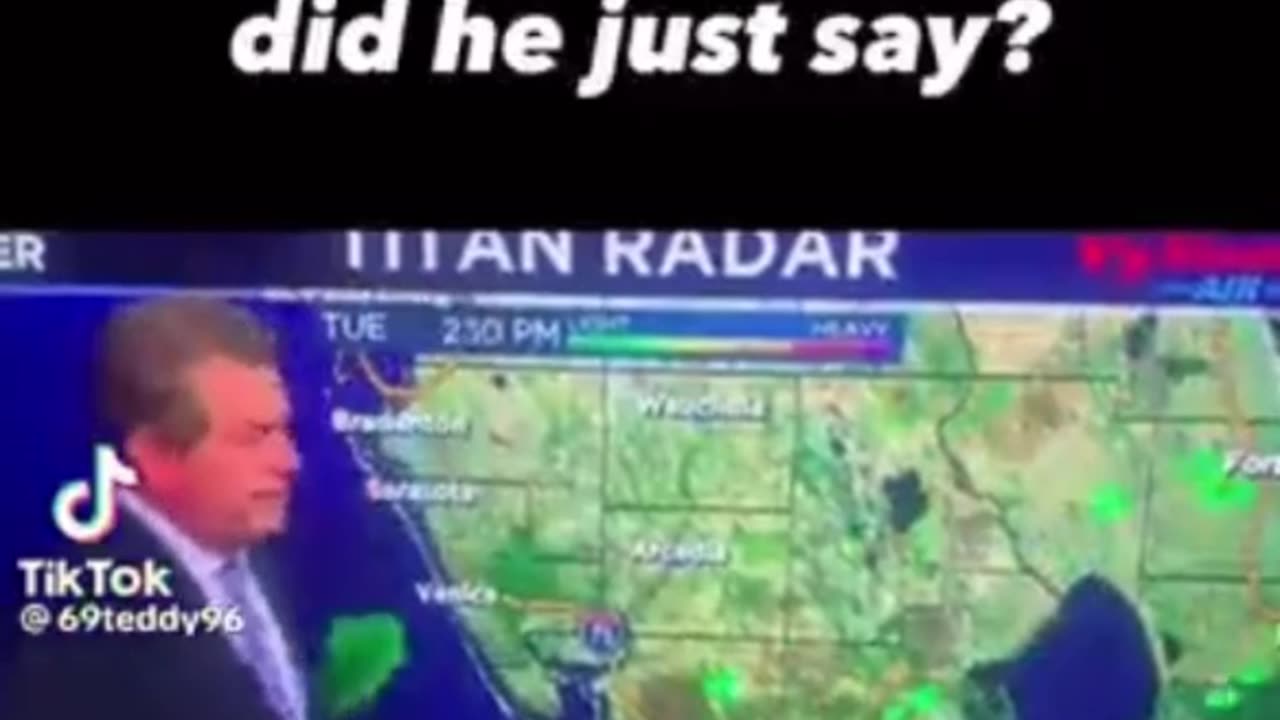 QNewsPatriot - Cable News Weatherman Admits On-Air that the Military Alters the Weather