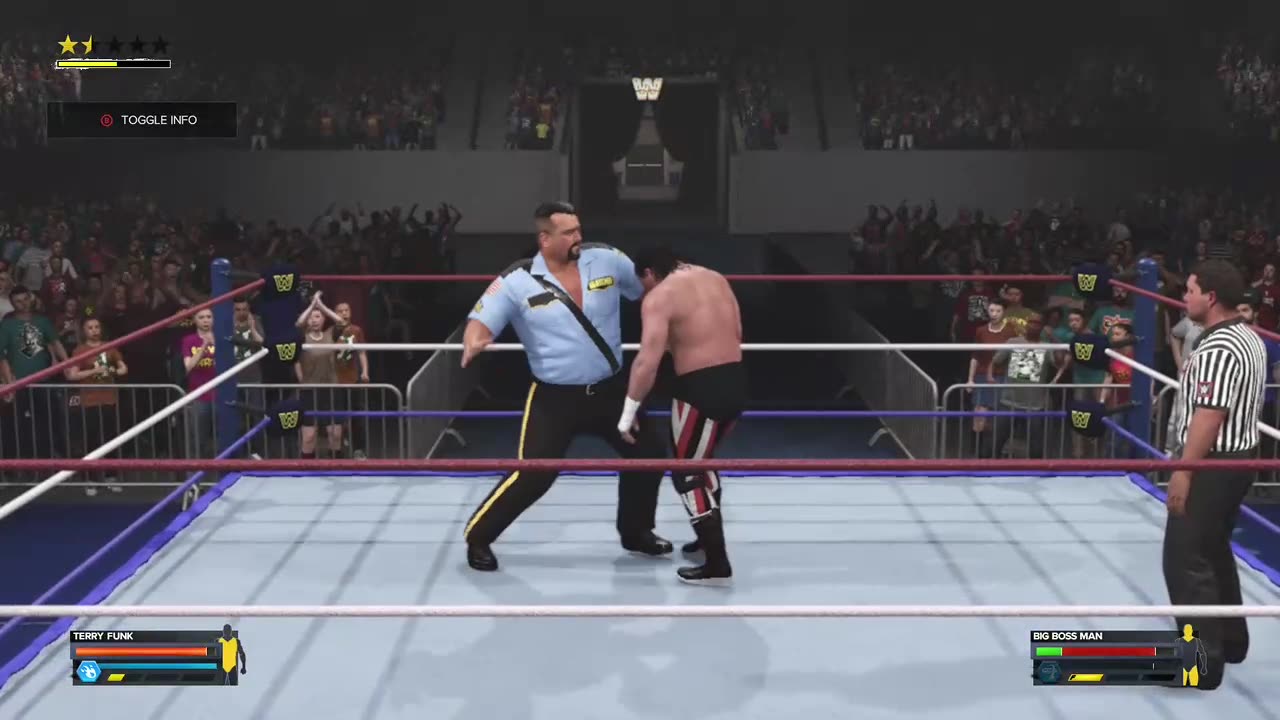 Terry Funk vs Big Boss Man