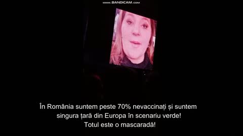 Diana Iovanovici-Șoșoacă mesaj live transmis poporului italian în fața a zeci de mii de oameni