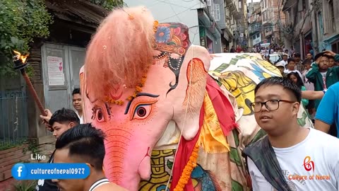 Pulukisi Dance, Nanicha Ya, Yenya (Indra Jatra), Basantapur, 2080, Day 7, Part II