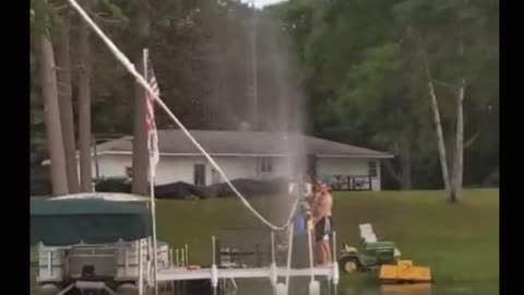 Stilt Skiing