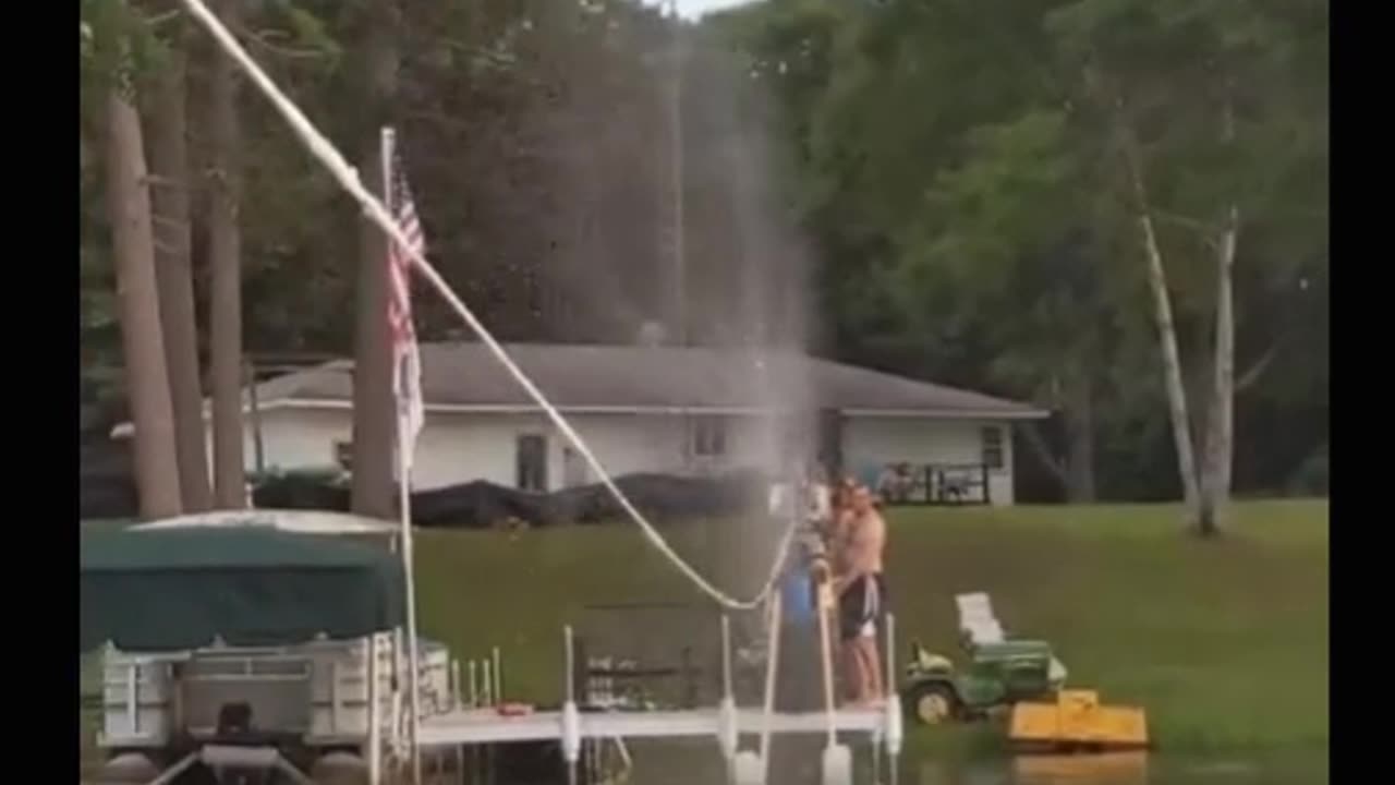 Stilt Skiing