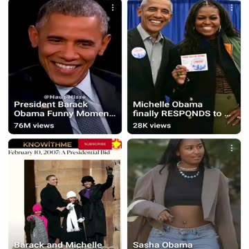 Michelle & Barack Obama