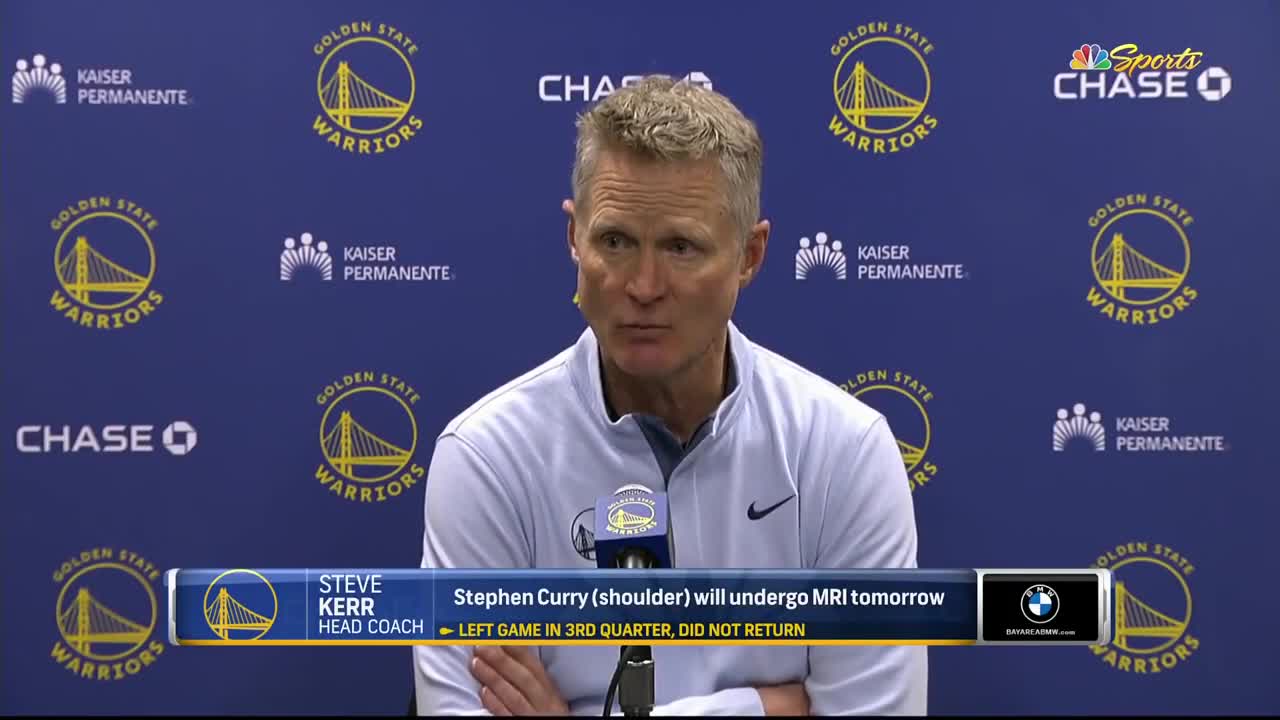 Steve Kerr on the Warriors continuing to weather the storm if Steph is out