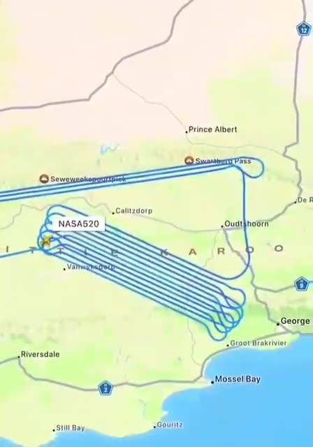 Reviewing Flight Path Data