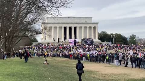 WE THE PEOPLE Outside at the National Mall 23rd Jan