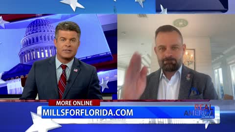 REAL AMERICA -- Dan Ball W/ Cory Mills, AOC Gets An Ear Full From A Once-Supporter, 10/14/22