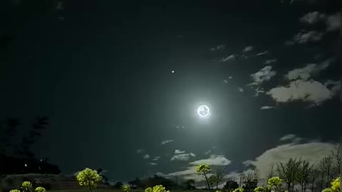 Night view cool relaxing music video moon light night view 2023