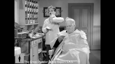 Charley Chaplin barber shop comedy..... #charleychaplin