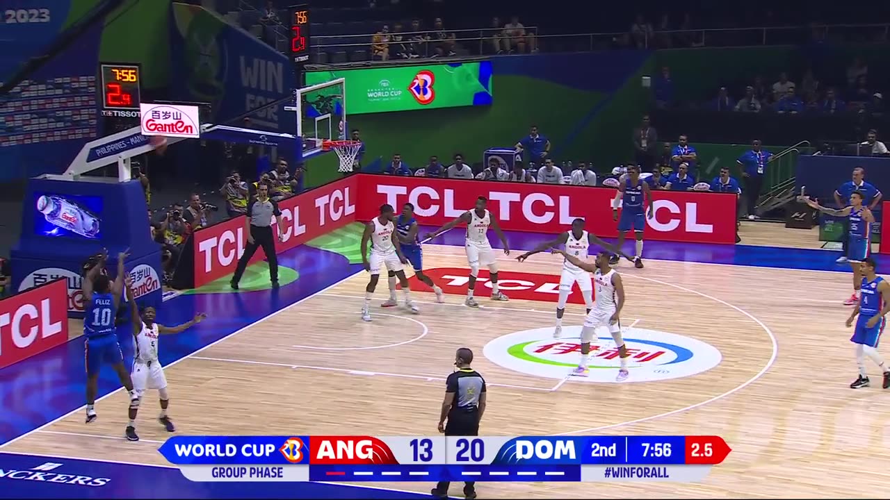 Angola 🇦🇴 vs Dominican Republic 🇩🇴 | Condensed Game | FIBA Basketball World Cup 2023