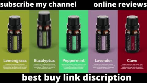 Ultimate Aromatherapy Diffuser & Essential Oil Set