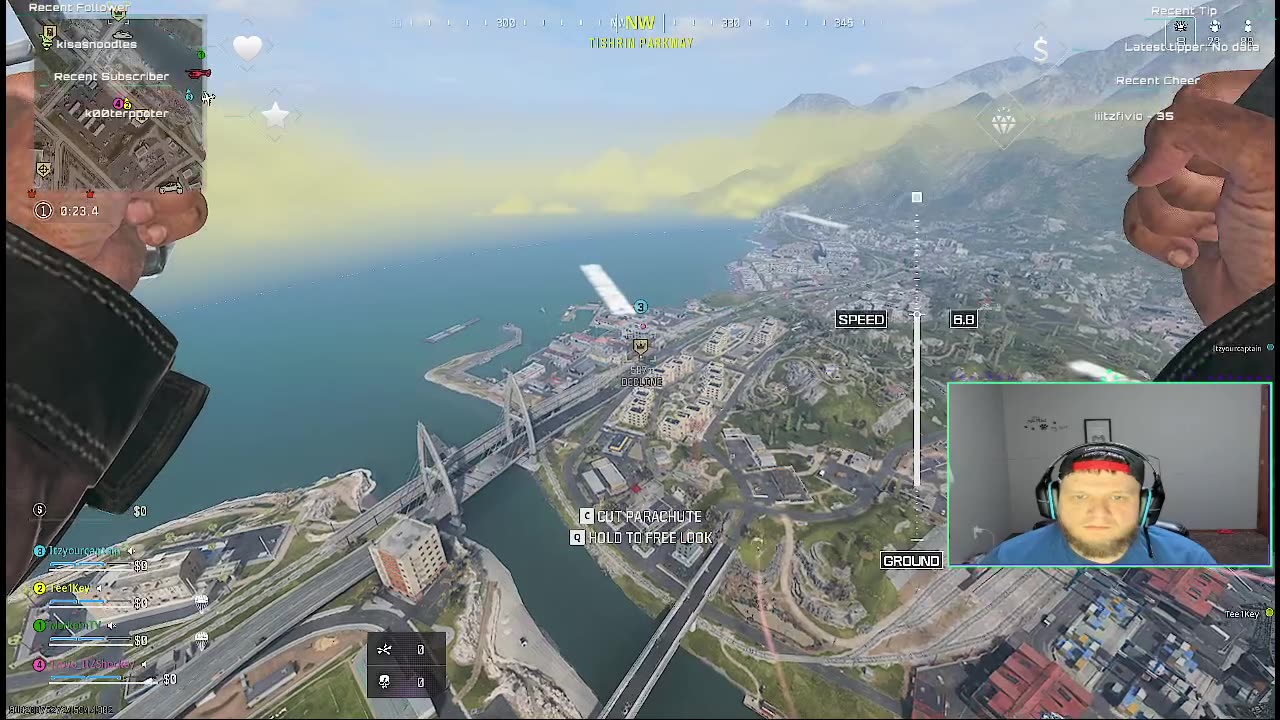 Gettin clapped in the warzone!