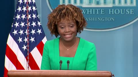 KJP just called Kamala Harris "the president" 🤡🎪🤹‍♀️