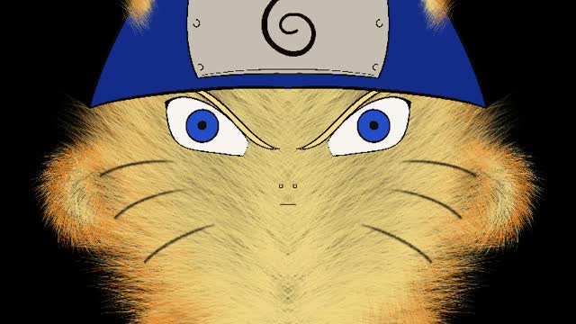 Monster Naruto Uzumaki in Procreate