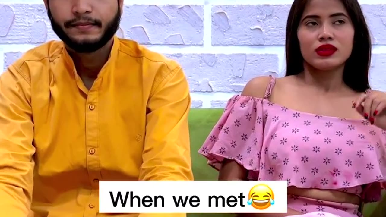First meeting couple goals #Lovestatus #lovers
