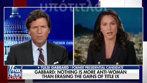 Tulsi Gabbard: Η αριστερά θέλει να εξαφανίσει τις γυναίκες