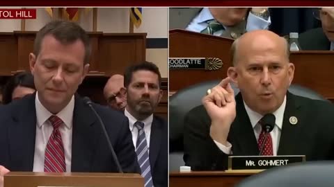 Watch 'F.BI JERK' Peter Strzok has MELTDOWN after Goumert SHREDS him with 'Cl.inton email' coverup