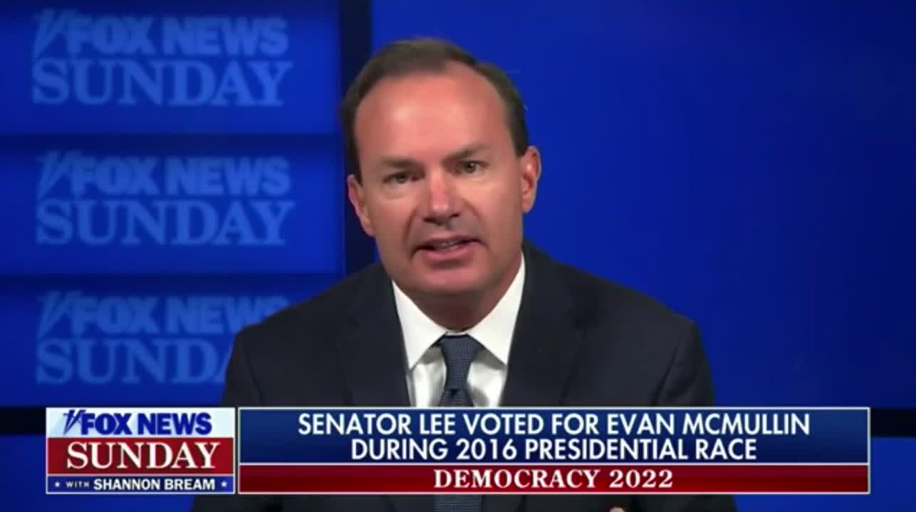 Mike Lee Picks Team Trump