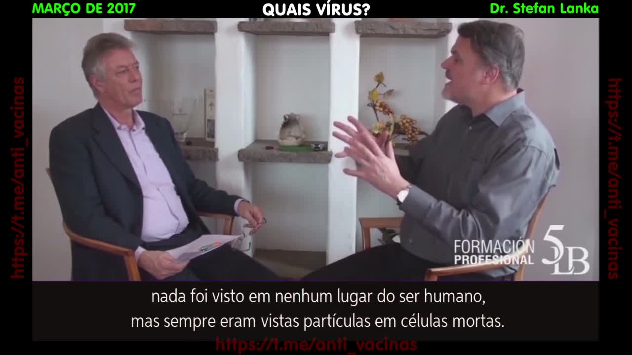 Entrevista com o Dr. Stefan Lanka após o ensaio sobre a existência do vírus do sarampo