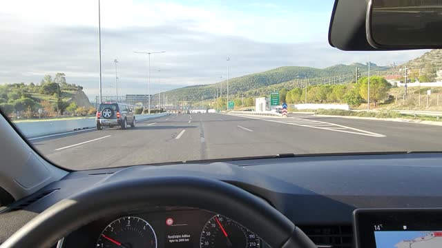PAYING TOLL MY FIRST IN GREECE