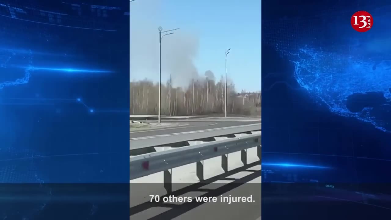 Strong blast at a tank training ground in Russia: Large number of people killed and injured