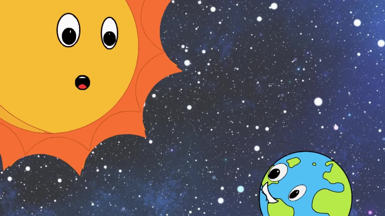 The sun calls the earth DAD (Animation Meme) #4k #shorts #memes #Animation