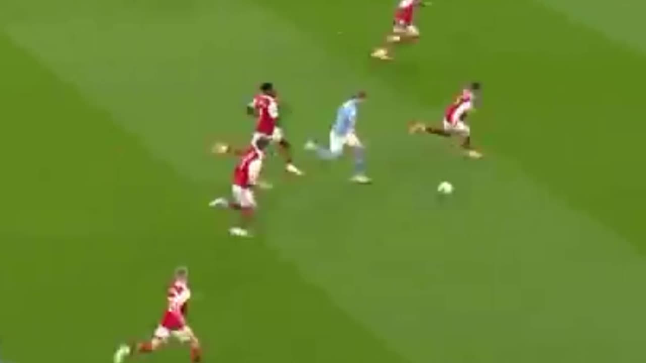 King Kevin de Bruyne of Manchester City 4-1 Arsenal