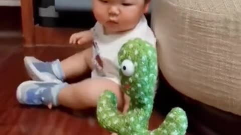 Scared baby