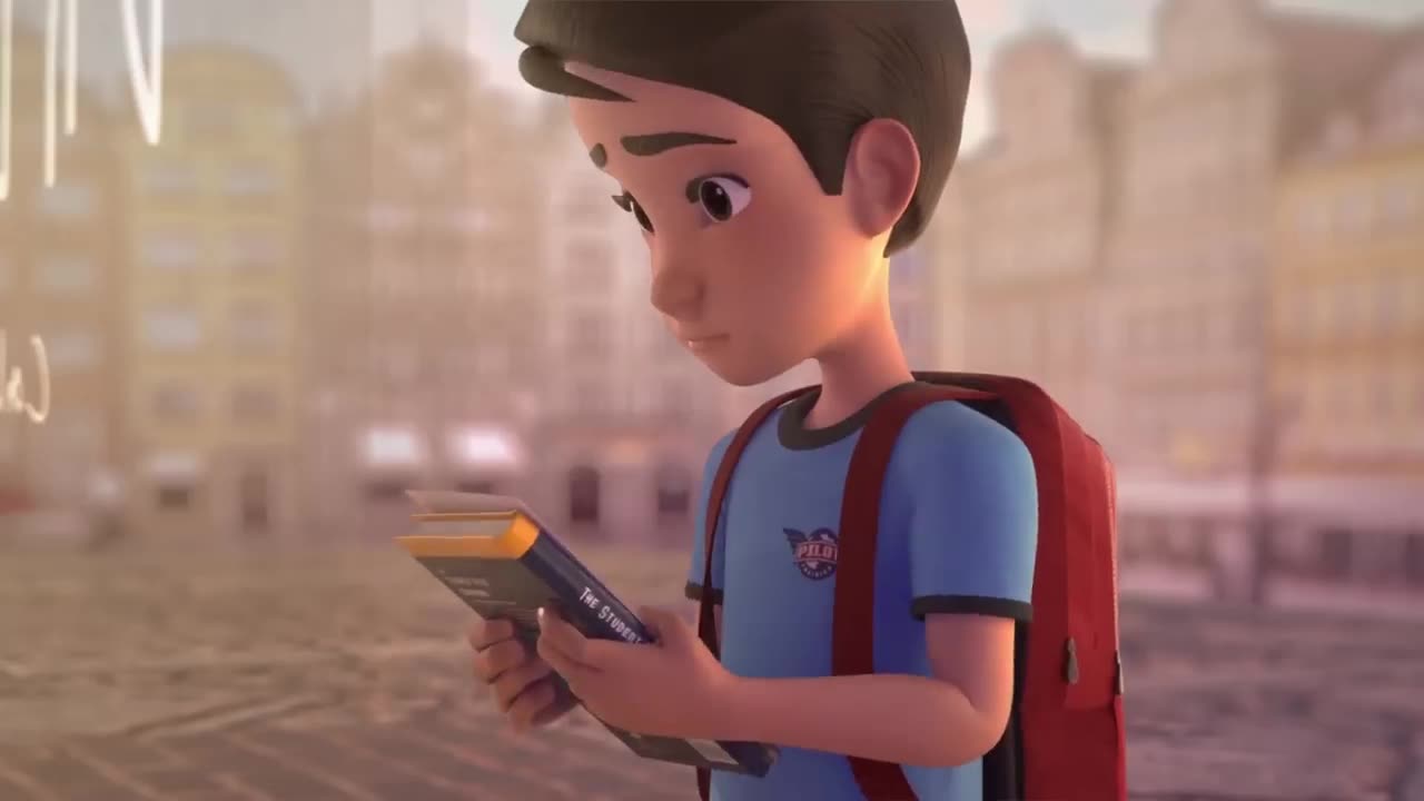 CGI ANIMATED SHORT FILM- miles to fly