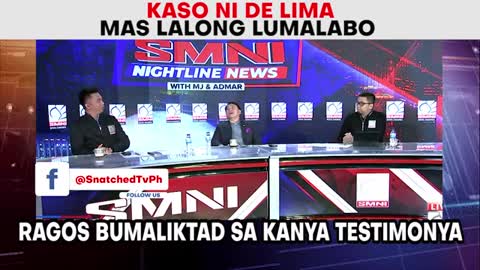 WATCH: Kaso ni De Lima mas lalong lumalabo Ragos bumaliktad sa kanya testimonya