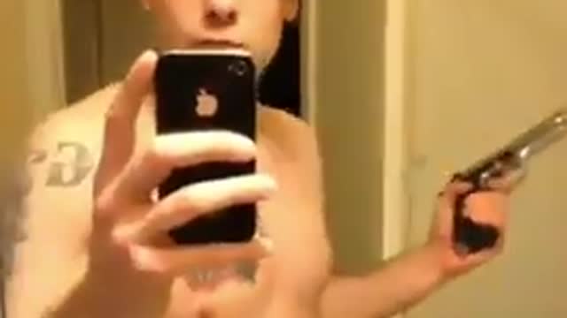 Gun man